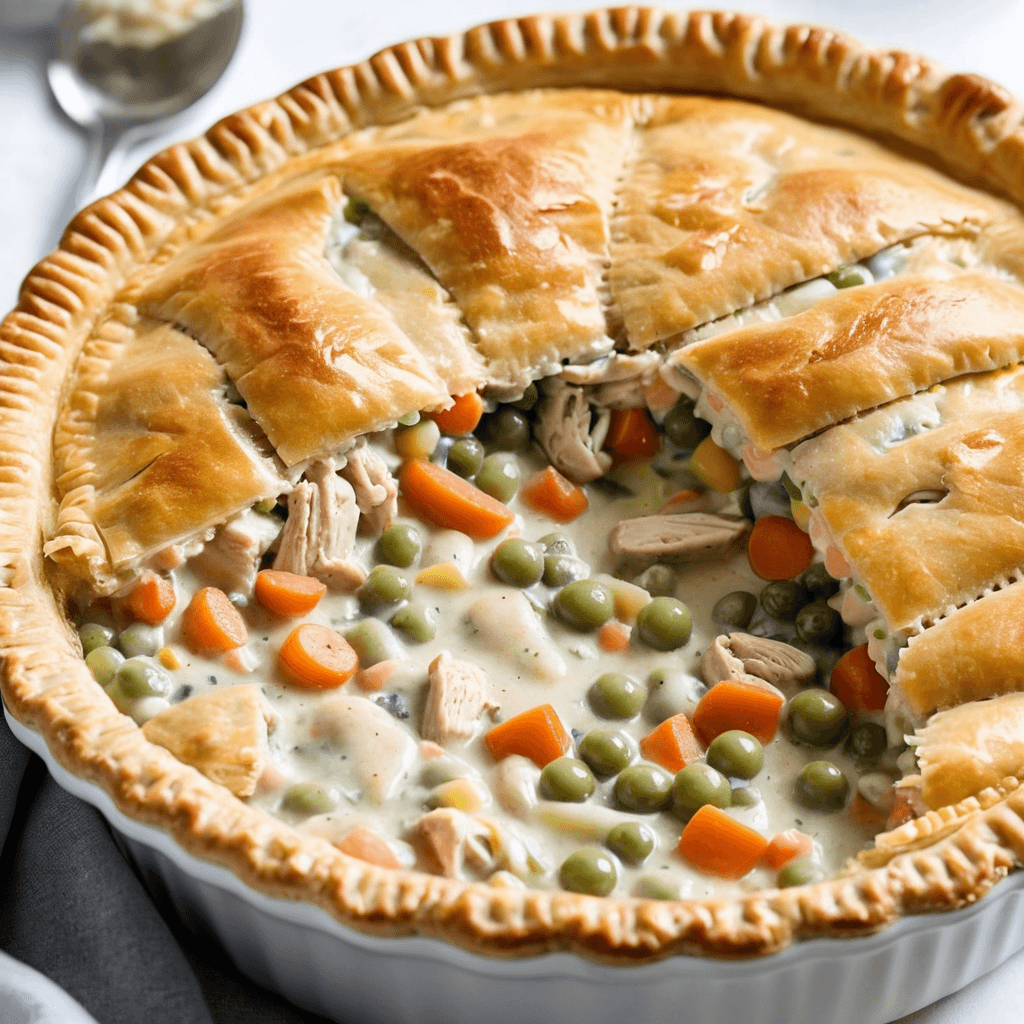 Chicken Pot Pie Recipe with Cream of Chicken Soup