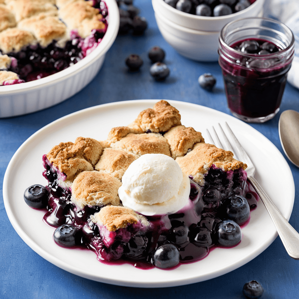 Easy Blueberry Cobbler Recipe Titan Recipes