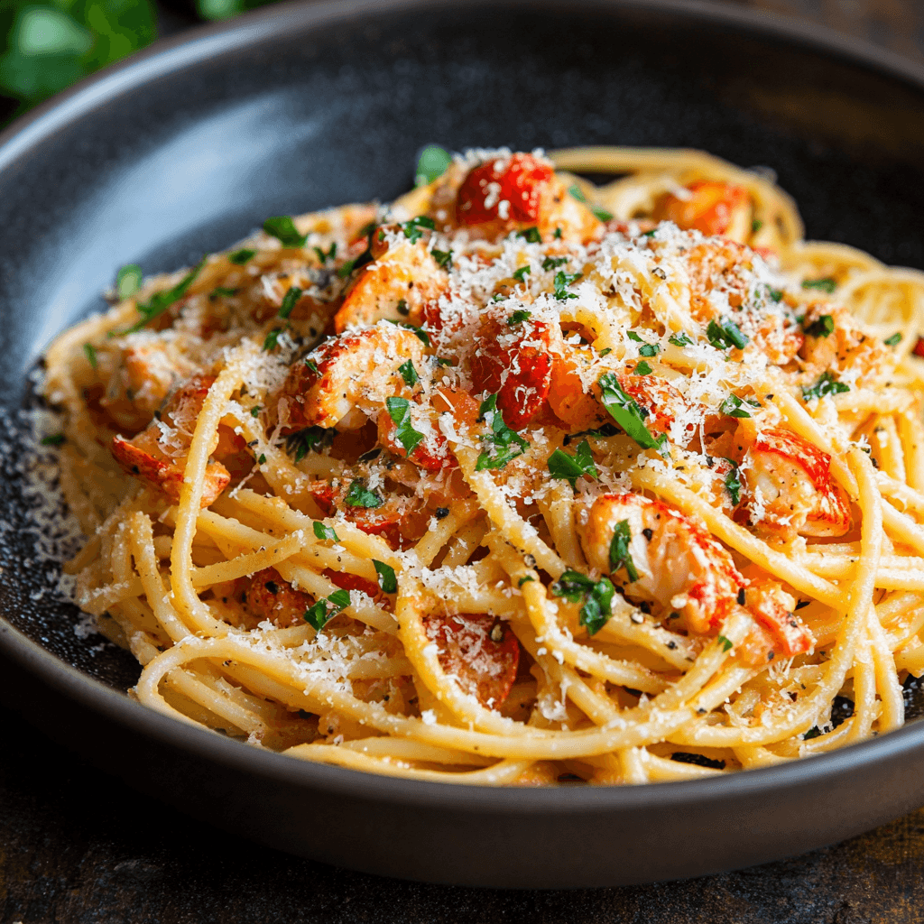 Lobster Pasta Recipe – A Luxurious and Easy Seafood Delight 1 Lobster Pasta Recipe – A Luxurious and Easy Seafood Delight Creamy Lobster Pasta