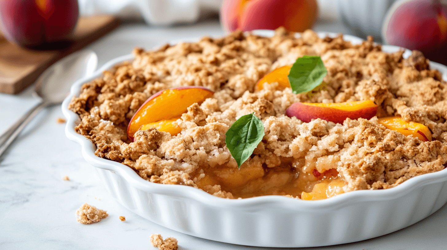 Peach Crumble Recipe
