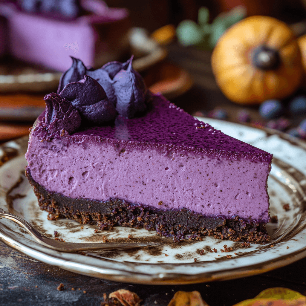 Purple Sweet Potatoes: Benefits, Cooking Tips, and Recipes 3 Purple Sweet Potatoes: Benefits, Cooking Tips, and Recipes Purple_Sweet_Potato_Cheesecake
