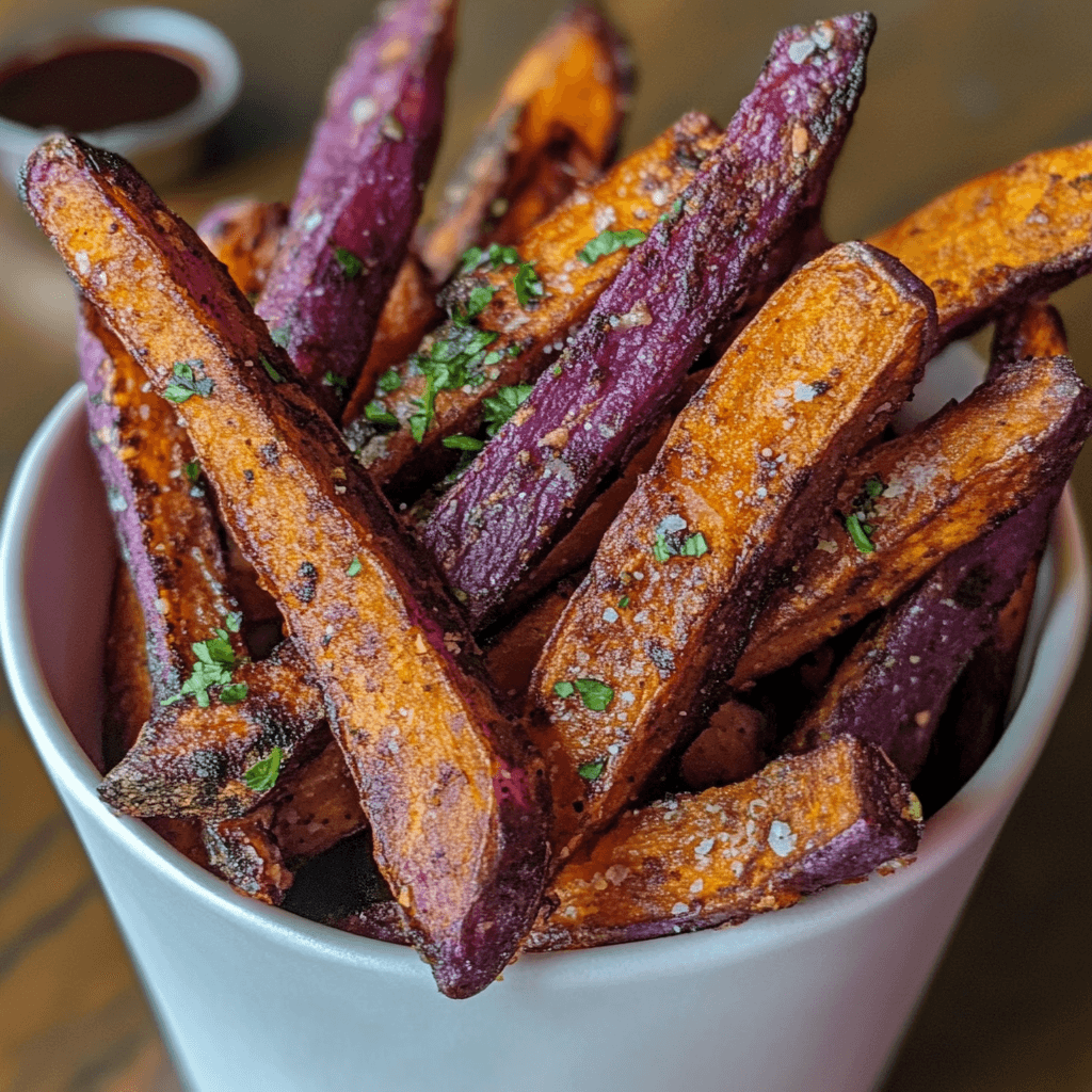 Purple Sweet Potatoes: Benefits, Cooking Tips, and Recipes 2 Purple Sweet Potatoes: Benefits, Cooking Tips, and Recipes Purple Sweet Potato Fries