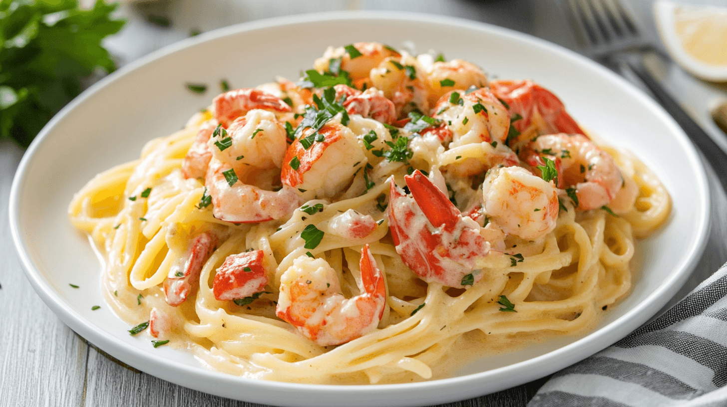 Creamy Lobster Pasta