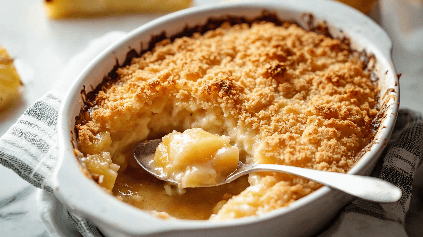 Pineapple Casserole Recipe