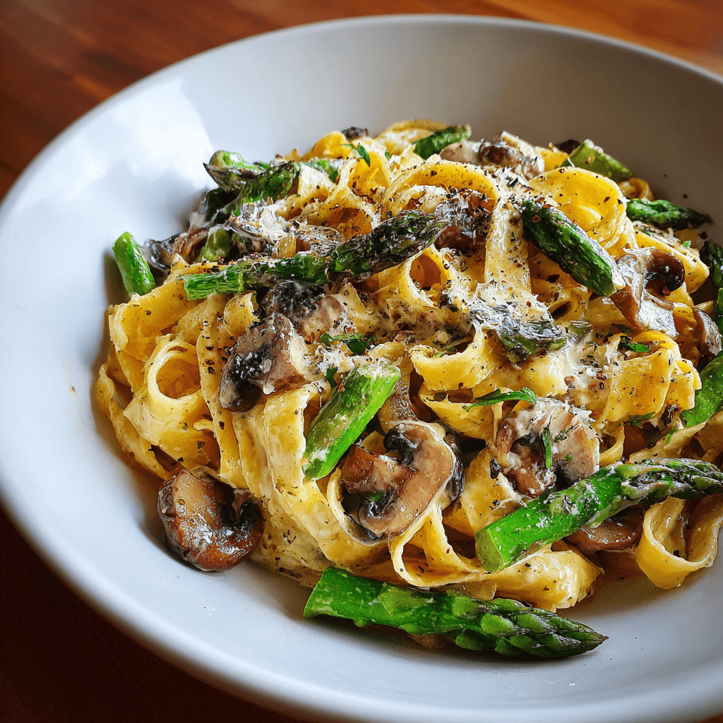 Home Page 2 Home Page Asparagus And Mushroom Pasta4