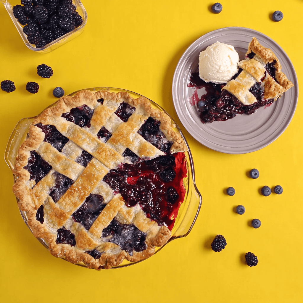 Easy Black Raspberry Pie 1 Easy Black Raspberry Pie Black Raspberry Pie1