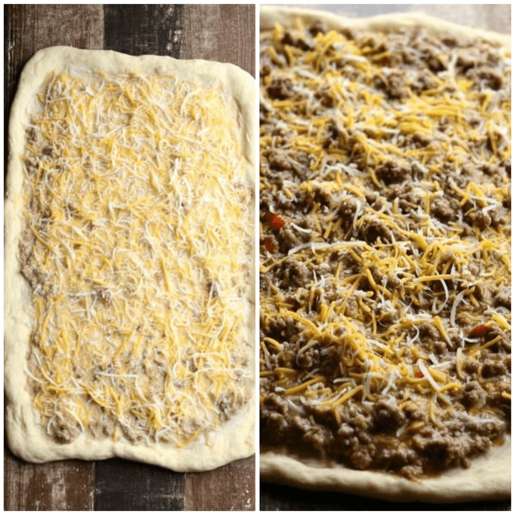 Irresistible Garbage Bread Recipe | Cheesy, Stuffed Family Favorite 3 Irresistible Garbage Bread Recipe | Cheesy, Stuffed Family Favorite Garbagebread Process 2