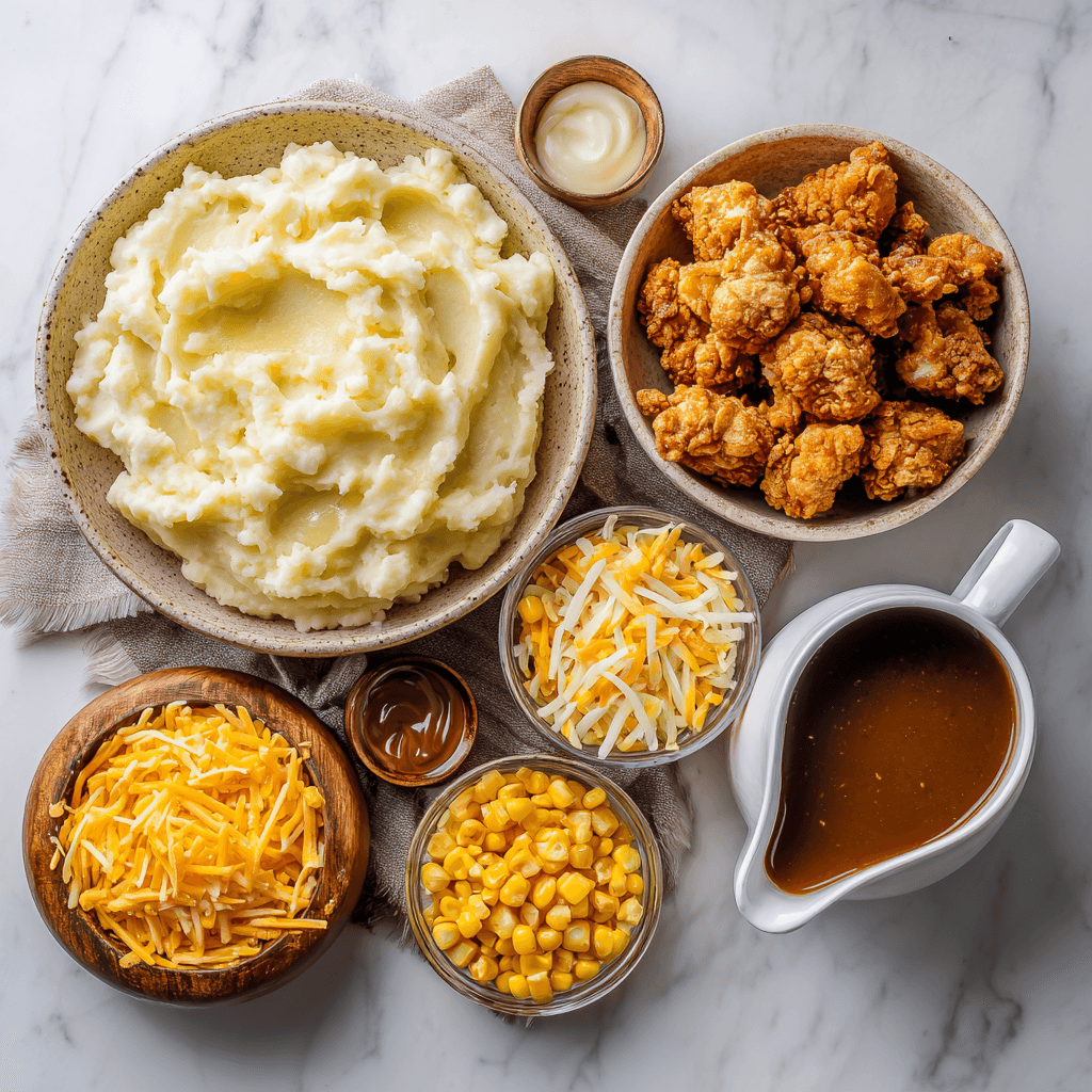 Copycat KFC Bowl 3 Copycat KFC Bowl Kfc Bowl Ingredients