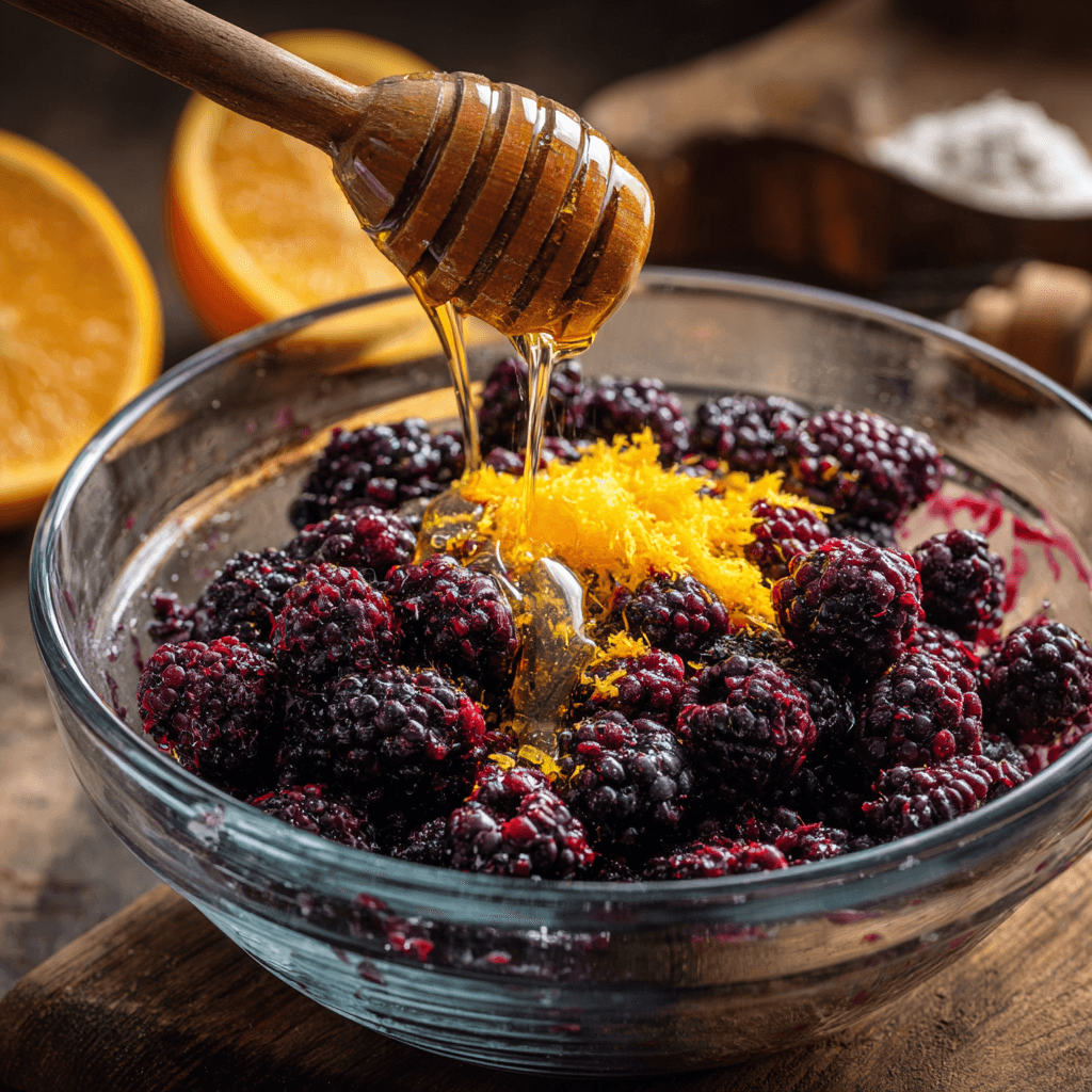 Easy Black Raspberry Pie 3 Easy Black Raspberry Pie Step1