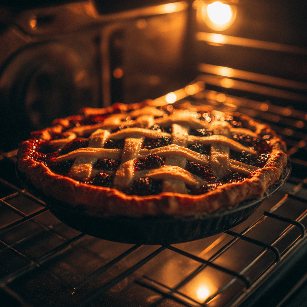 Easy Black Raspberry Pie 6 Easy Black Raspberry Pie Step6